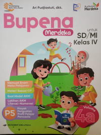 Image of Bupena Merdeka Jilid 4a untuk SD/MI Kelas 4