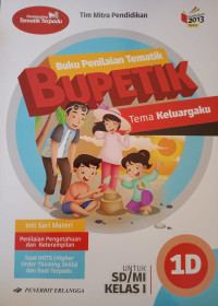 Image of Bupetik Buku Penilaian Tematik Tema Keluargaku Jilid 1D