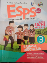 Image of ESPS Bahasa Indonesia untuk SD/MI Kelas III