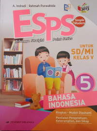 Image of ESPS Bahasa Indonesia untuk SD/MI Kelas V
