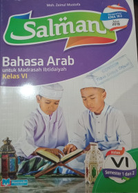 Image of Salman Bahasa Arab untuk Madrasah Ibtidaiyah Kelas VI