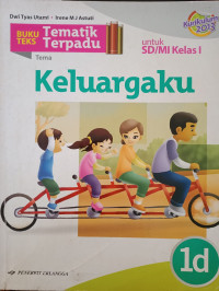 Image of Tematik Terpadu 1d Keluargaku untuk SD/MI Kelas I