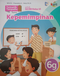 Image of Tematik Terpadu 6G Kepemimpinan untuk SD/MI Kelas VI