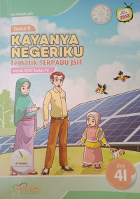 Image of Tematik Terpadu JSIT Kayanya Negeriku 4I untuk SDIT Kelas 4