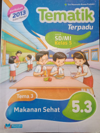 Image of Tematik Terpadu Tema 3 Makanan Sehat 5.3