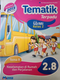 Image of Tematik Terpadu Tema 8 Keselamatan di Rumah dan Perjalanan 2.8
